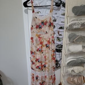 LOVE FIRE MAXI DRESS